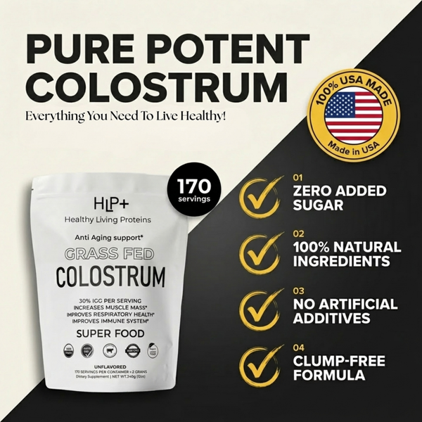 Grass-Fed Bovine Colostrum (30% IgG)